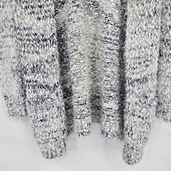 Madison Lilly Women's Cozy Knit Open Front Long Cardigan Sweater Size S Speckled - Picture 5 of 10